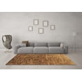 thumbnail image 3 of Ahgly Company Indoor Rectangle Abstract Brown Contemporary Area Rugs, 2' x 3', 3 of 4