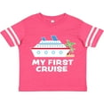 thumbnail image 3 of Inktastic My First Cruise with Cruise Ship and Palm Trees Boys or Girls Toddler T-Shirt, 3 of 5