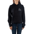 thumbnail image 3 of Dungeons & Dragons Classic Logo Black Hoodie Sweater, 3 of 4