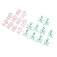 thumbnail image 3 of Clips de Papier, Porte-Clips de Papier Portable 100pcs Vert Arbre Forme pour le Bureau, 3 of 8