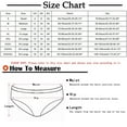 thumbnail image 2 of CaiJunJia Underwear for Women Plus Size Pack,High Waisted Lace Thong for Women Cotton Underwear Plus Size High Rise Retro Tummy Control Thongs Panties 3 Pack, 2 of 5