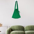thumbnail image 4 of Monedero de hombro tejido elegante Yinane plisado - Verde, 4 of 7