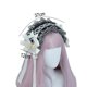 thumbnail image 2 of Tocado de Lolita, accesorios para el cabello de encaje de sirvienta, diadema bonita, pasador dulce Adepaton BST2000704-3, 2 of 5