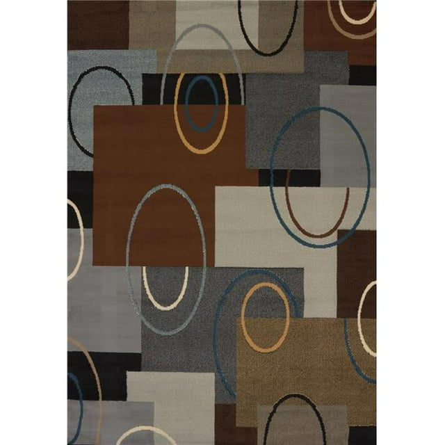 United Weavers of America Oshi Manhattan Rug Collection, 5' 3" by 7' 6", Multicolor