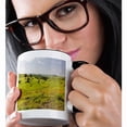 thumbnail image 2 of 3drose, Landscape, Gonder and Lake Tana, Ethiopia - Af16 Mzw0309 - Martin Zwick, 11oz Two-tone Black Mug, 2 of 6
