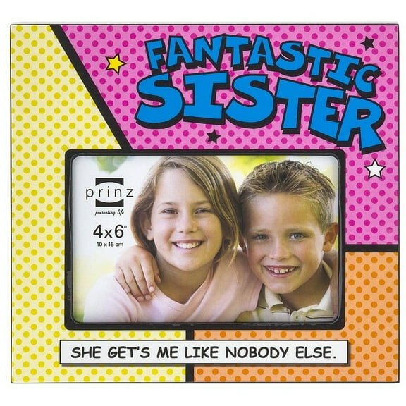 Dynamic Duos FANTASTIC SISTER Frame by Prinz - 4x6