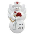 thumbnail image 4 of Personalized Medical Ornament - Nurse Christmas Ornament 2024, Doctor Ornaments, Medical Profession Ornaments, Physician Assistant Gifts - Snow Nurse - Free Customization, 4 of 10