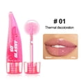 thumbnail image 1 of Kmbangi Gloss Repulpant pour les Lèvres avec Finition Miroir Hydratant Réduit les Ridules Huile pour Filles Femmes, 1 of 6