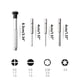 thumbnail image 4 of Juego de Destornilladores Pequeños, Minidestornilladores para Relojes, Teléfonos, Juguetes, Computadoras y Reparación de Gafas., 4 of 7