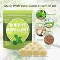 thumbnail image 2 of InsectX Mouse Rodent Repellent, 20 Pack Rat Repellent for House, Peppermint Oil Squirrel Repellent, 2 of 8
