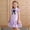 F-18Purple, variant on ZHOGXU Toddler Kids Girls Dress Flying Sleeve Lapel Solid Color Buttons Layered Ruffle Comfortable Stylish Dresses For Daily Wear And Party,Blue,4-5 Years