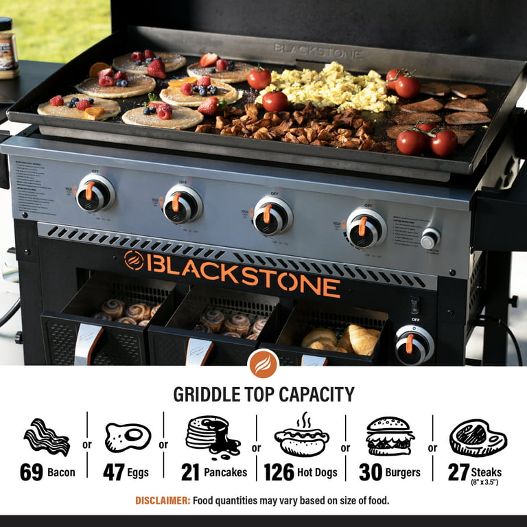 Blackstone 30 Culinary Omnivore Griddle with Hood 2-Burner Liquid Propane Flat Top Grill | 2163