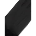 thumbnail image 4 of Isotoner Women's Ultraplush Spandex Gloves with Faux Fur Cuff, Black, L/XL, 4 of 7