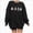 A16-Black, variant on Halloween Women Pumpkin Sweatshirt Funny Pumpkin Face Graphic Pullover Crewneck Long Sleeve Fall Shirts Top(Black,M)
