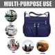 thumbnail image 5 of Bolso bandolera para mujer, de nailon, impermeable, ligero, de lona de gran capacidad, 5 of 5