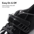 thumbnail image 2 of Zapatos de Vestir para Niños DREAM PAIRS KKUMOX2501 Talla 7 Negro, 2 of 6