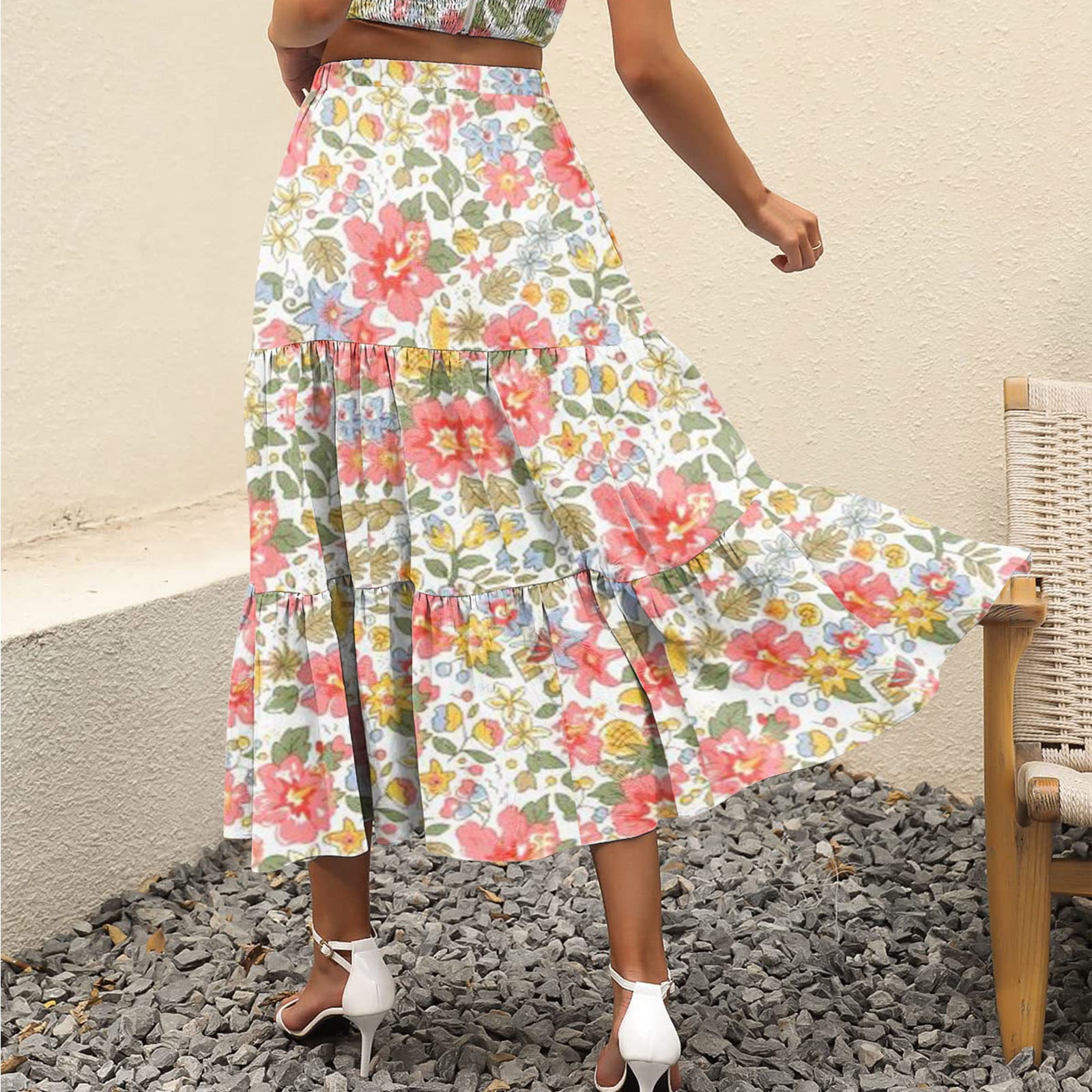 スカート PINK COTTON SKIRT Pink Cotton Skirt – LOTTE.99
