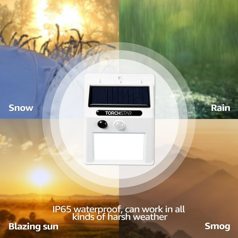 2 Motion Sensor Lights, 20 LED Waterproof Solar Powered Security Light 2 Motion Sensor Lights, 20 LED Waterproof Solar Powered Security Light