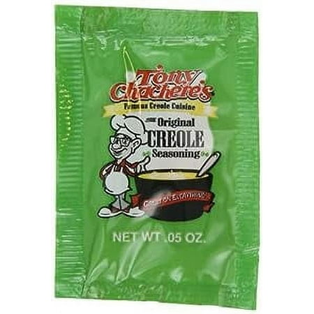 Tony Chachere Original Creole Seasoning, 0.05 Ounce (Pack of 1000)
