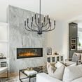 thumbnail image 4 of Aiwen 12 Light Metal Classic Chandelier Pendant Light Modern Farmhouse Decor Light Fixture, 4 of 8