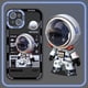 thumbnail image 1 of Funda de silicona suave con astronauta espacial para iPhone, carcasa transparente de lujo para modelos 11, 12, 13 Pro Max, XS, XR, X, 6, 6S, 7, 8 Plus, SE 2020, 2022 Fivean unisex, 1 of 2