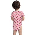 thumbnail image 6 of Rocae Strawberries for Baby Climbing Clothes Soft Baby Romper for Active Infants Comfortable and Breathable Crawling Jumpsuit Unisex Baby Outfit 6 Months, 6 of 8