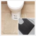 thumbnail image 1 of KA Slow Rebound U-Shaped Memory Foam Floor Mat Bathroom Anti-Slip Toilet Mat, 1 of 6