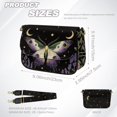 thumbnail image 7 of ZUXONGSY Butterfly Moon Lavender Print Shoulder Handbag for Women Small Crossbody Travel Purse Trendy Satchel with Adjustable Wide Strap for Dating Workout, 7 of 7