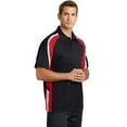 thumbnail image 4 of ST654 Sport-Tek Tricolor Micropique Sport-Wick Polo Men's Knit Shirt, 4 of 6