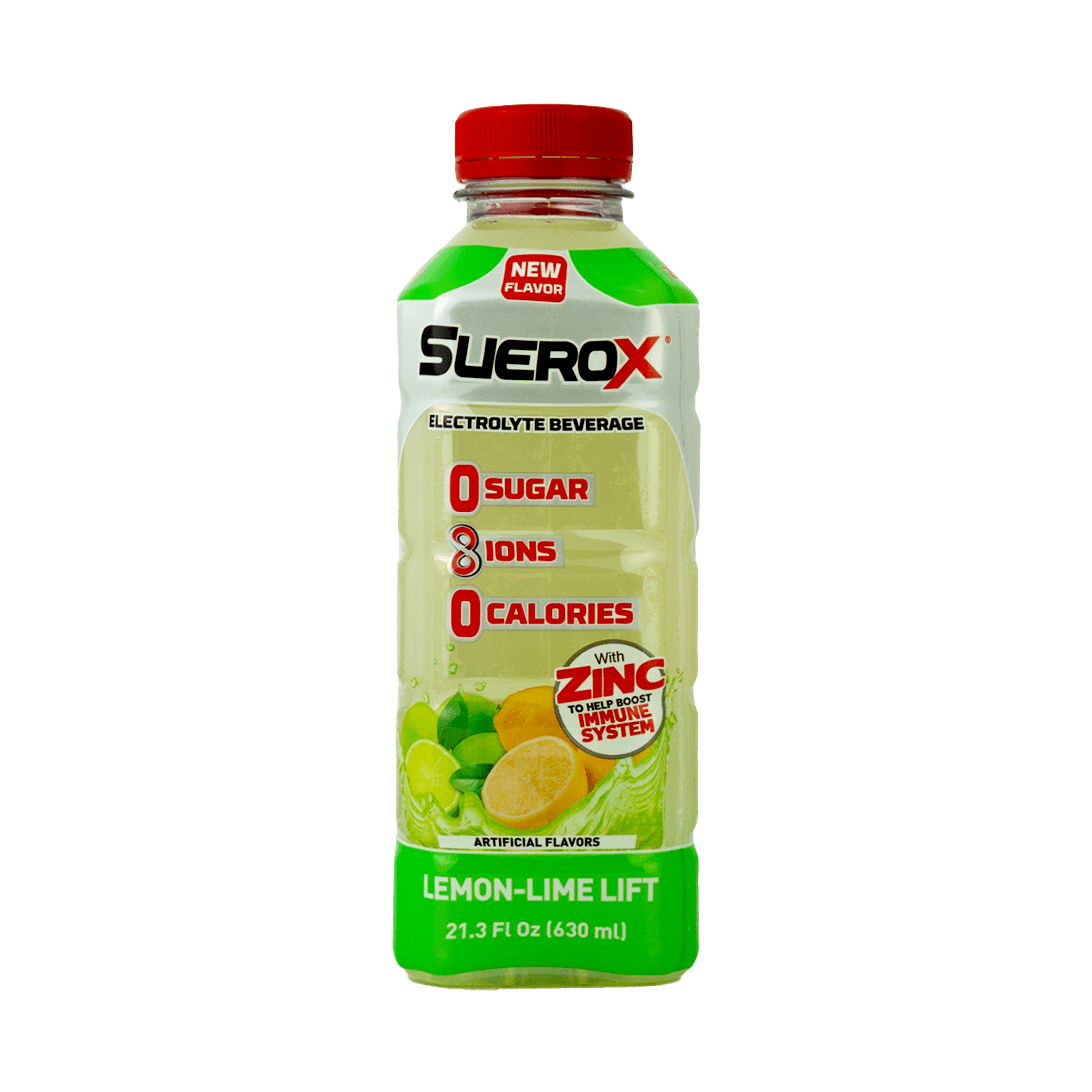 レモンライム SueroX Zero Sugar Electrolyte Drink for Hydration & Recovery