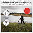 thumbnail image 4 of Andador todoterreno Carbon Overland de byACRE para adultos: 7 kg, 4 ruedas y asiento. Andador con asiento y ruedas. El andador plegable todoterreno con ruedas y asiento más ligero del mundo., 4 of 5