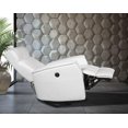 thumbnail image 2 of Topline Home Furnishings White Power Swivel Recliner, 2 of 3