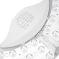 thumbnail image 2 of Module d'éclairage LED pour ventilateur de plafond, 3 couleurs, luminosité réglable, kit de rénovation magnétique pour plafonnier 96 W, 315 mm, 2 of 4