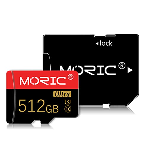 Designed for Android Smartphones 512GB Micro SD Card High Speed Class 10 SDXC with Free SD Adapter Tablets and Other Compatible Devices(512gb-fg)