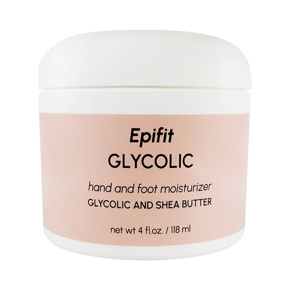 Epifit Hand and Foot Glycolic Shea Butter Rich Moisturizer Cream 4 oz 118 ml