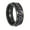 Black Rainbow, variant on Unisex 8mm Stainless Steel Personality Cool Beer Bottle Opener Silver Chain Rotatable Fidget Ring Biker Anxiety Wedding Band Silver Size 7