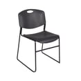 thumbnail image 3 of Kobe 72" Mahogany Flip Top Mobile Training Table and 2 Zeng Stack Chairs, Multiple Colors, 3 of 6