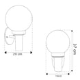 thumbnail image 5 of Lampara DE pared LUZ IDEAL Antorcha Grande Negro, 5 of 5