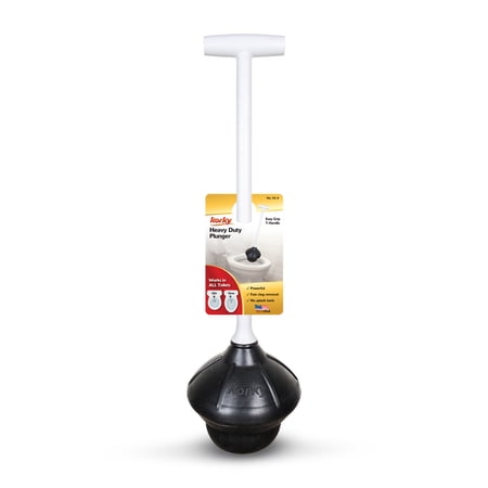 Korky Toilet Plunger with T-Handle