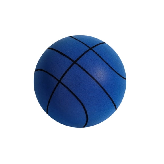 GJX Silent Basketball Quiet Design Indoor Basketball Ideal for Indoor Use Outdoor Basketball Blue for Gym,Home,Playground,School,Training,Recreation