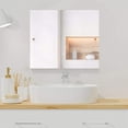 thumbnail image 2 of Frameless Landscape Rectangular Tilt Mirror with Beveled Edge - AP-93-VB, 2 of 3