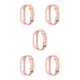 thumbnail image 3 of Sidaley Correa de repuesto para reloj con hebillas, accesorios flexibles, de silicona ajustable, pulseras inteligentes para mujeres Type2 NO2, 3 of 5