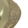 thumbnail image 3 of Vickerman 6" Champagne Swirl Diamond UV Candy Christmas Ornament, Set of 3, 3 of 7