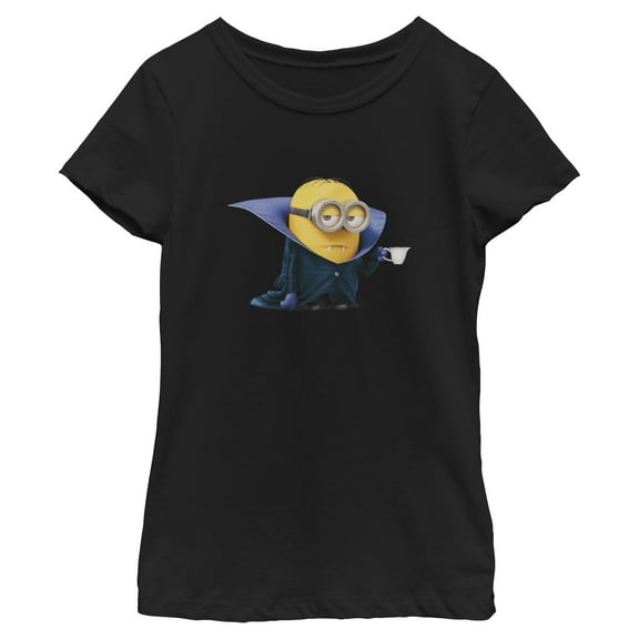 Girls Despicable Me Kevin Tired Vampire Costume T Shirt