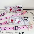 thumbnail image 5 of Hello Kitty For iPhone 15 14 13 12 11 Pro Xs Max Xs XR 7 8 6 Plus SE 2020 Case Wrist Strap Ornament, 5 of 5