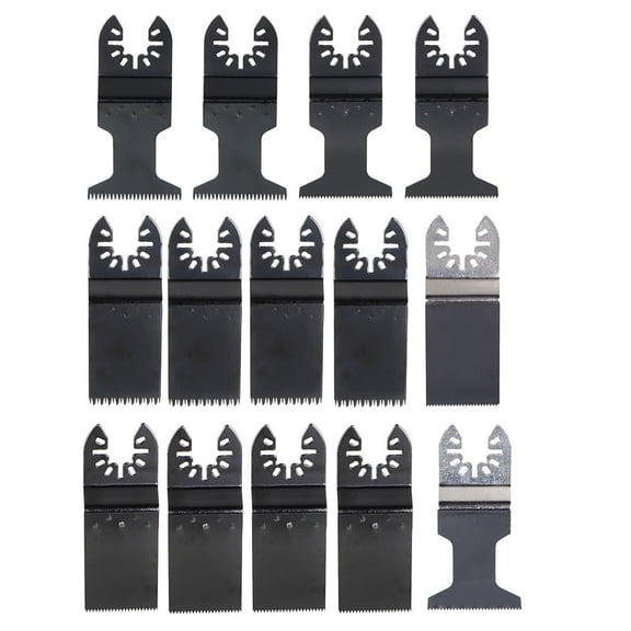 EPOTOOR 14Pc Oscillating Multi Tool Saw Blade Fit for Universal Treasure Oscillating Tools