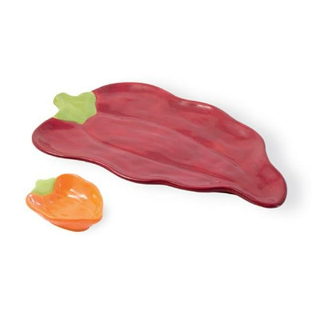 Boston International KAC18471 Chili Pepper a la Fiesta - Lot de 2
