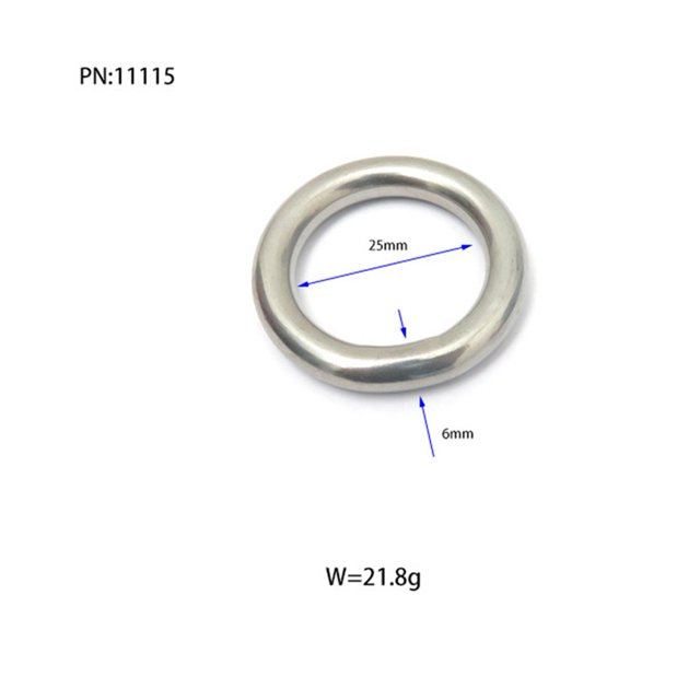 1 PCS 316 Stainless Steel Round O Rings BCD Accessories Diving Equipment
