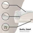 thumbnail image 6 of 4+4 Set Packing Cubes, Travel Luggage Organizers,Cream, 6 of 7