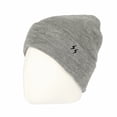 thumbnail image 3 of WITHMOONS Knitted Beanie Hat You Only Live Once Watch Cap CR51101 (Grey), 3 of 5